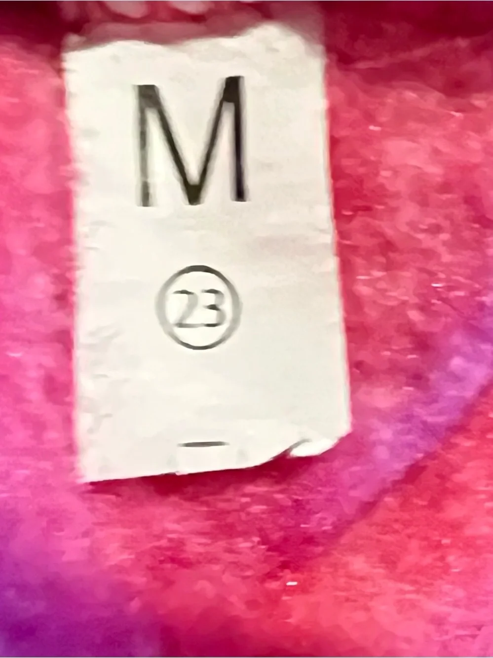 Ok Classic Pink Marled Pet Top.  Size Medium Fits 7-10 lb Pet.